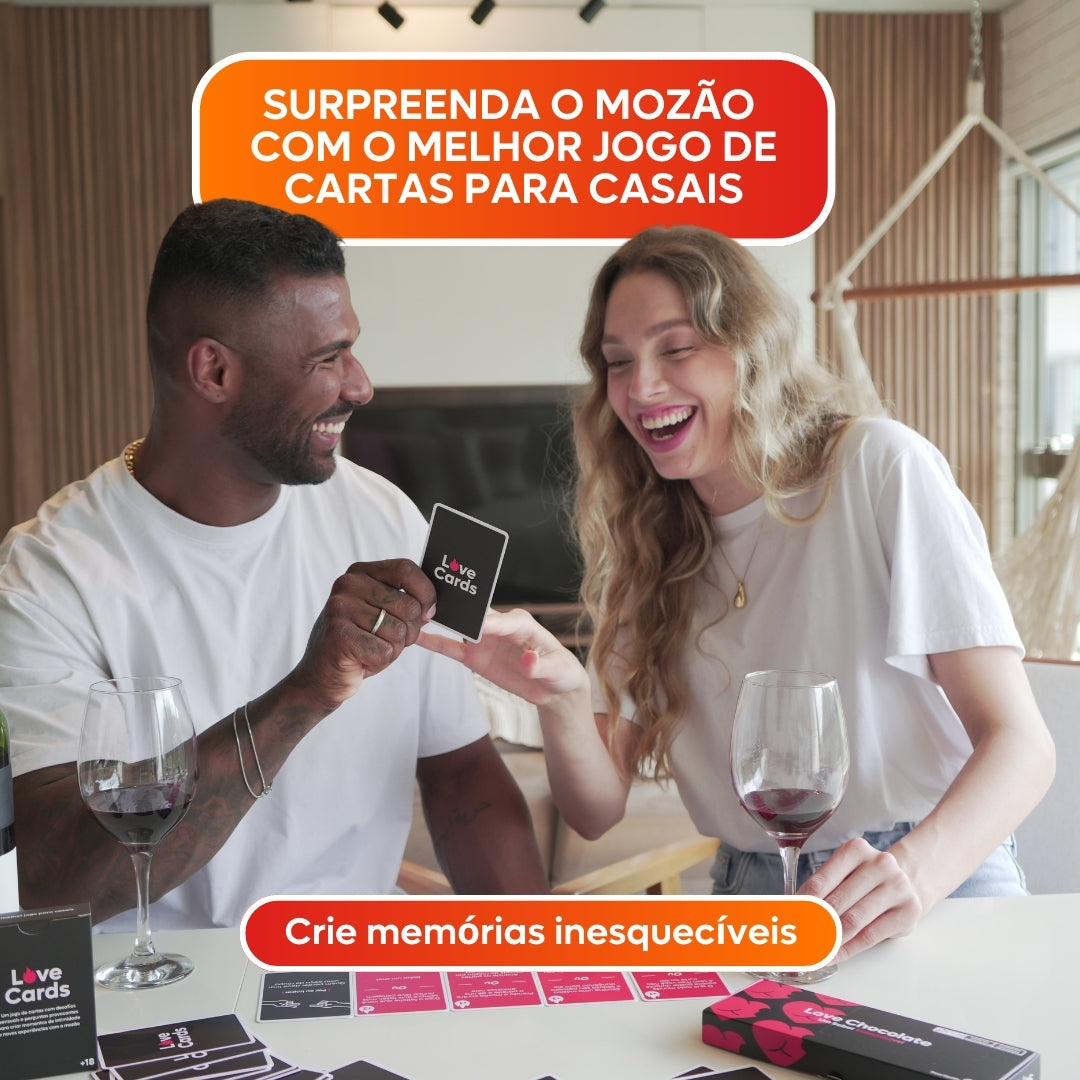 Love Cards - Jogo de cartas para Casais