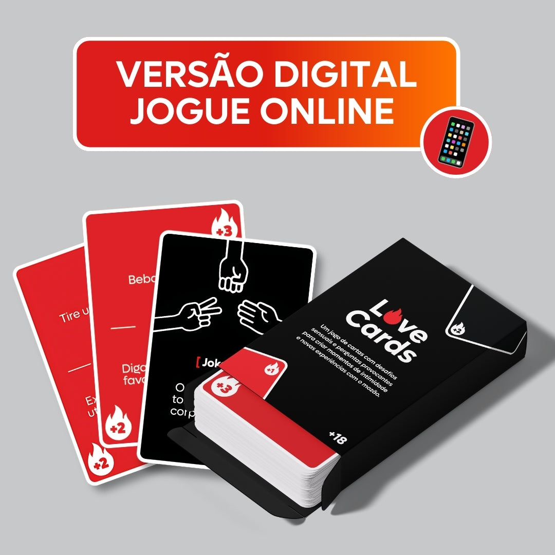 Love Cards - Jogo de cartas para Casais